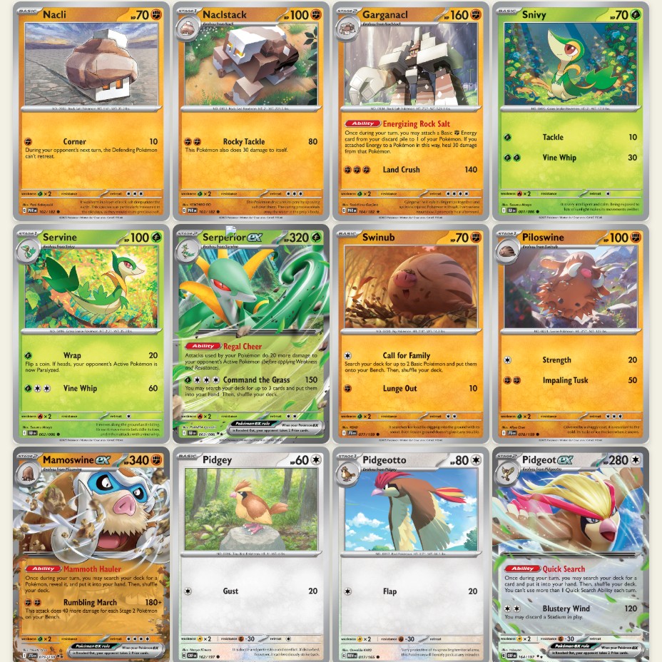 Mamoswine & Serperior: The Perfect Blend of Bulk and Power!